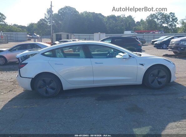 5YJ3E1EB0KF513008 2019 TESLA MODEL 3 White ხელსაწყოთა პანელის ხედი