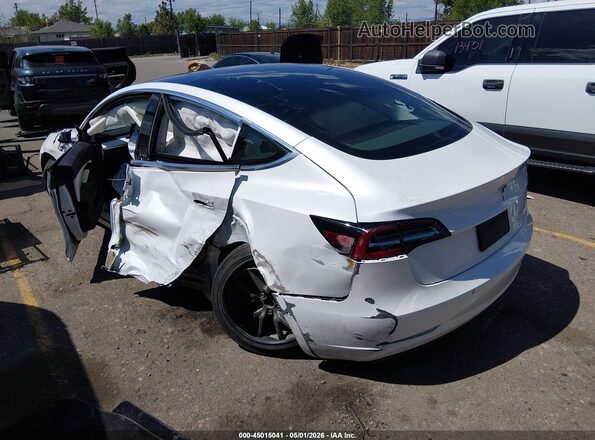 5YJ3E1EB0LF651570 2020 TESLA MODEL 3 White Trasero izquierdo
