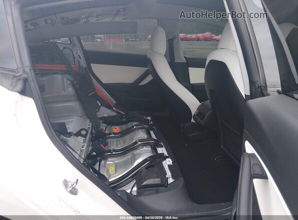 5YJ3E1EB0MF855996 2021 TESLA MODEL 3 Белый Вид наклейки с VIN-кодом