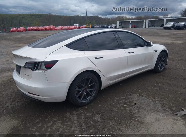 5YJ3E1EB0MF855996 2021 TESLA MODEL 3 Белый Задняя правая четверть