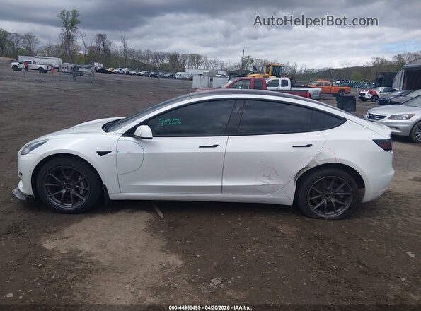 5YJ3E1EB0MF855996 2021 TESLA MODEL 3 Белый Панорамный вид салона 360°