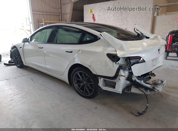 5YJ3E1EB0MF975894 2021 TESLA MODEL 3 Белый Задняя левая четверть