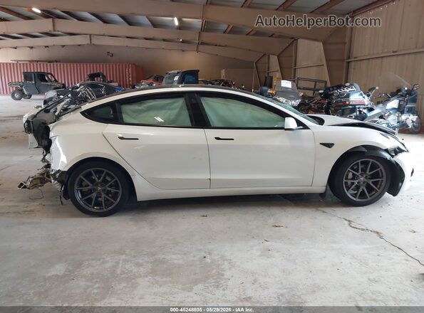 5YJ3E1EB0MF975894 2021 TESLA MODEL 3 Белый Вид щитка приборов