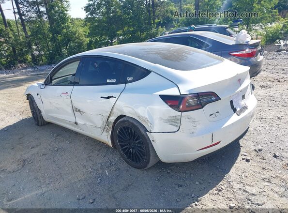 5YJ3E1EB0NF105127 2022 TESLA MODEL 3 Белый Панорамный вид салона 360°