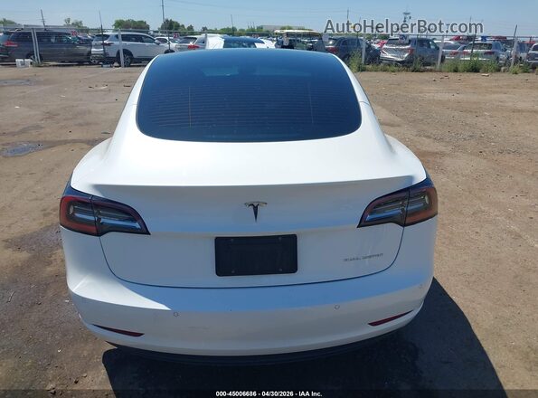 5YJ3E1EB0NF229737 2022 TESLA MODEL 3 White 