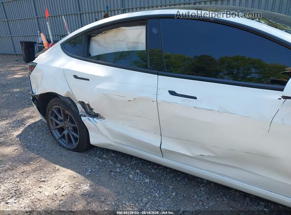 5YJ3E1EB0NF245517 2022 TESLA MODEL 3 White წინა ხედი