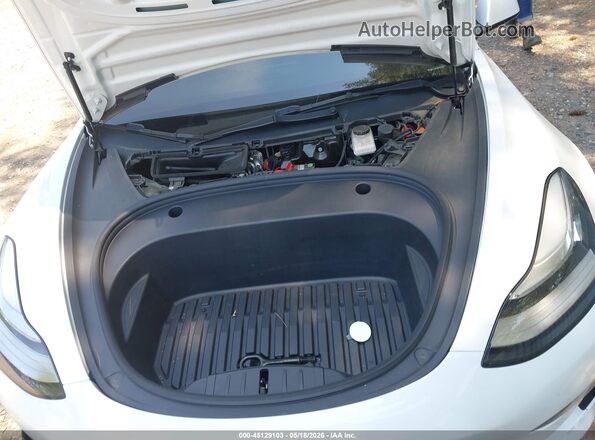 5YJ3E1EB0NF245517 2022 TESLA MODEL 3 White უკანა ხედი