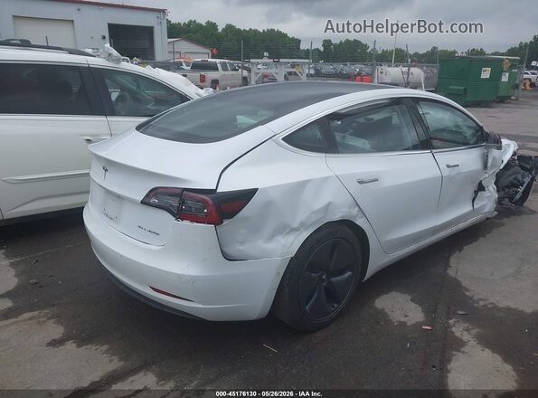 5YJ3E1EB1JF067076 2018 TESLA MODEL 3 White Rear right