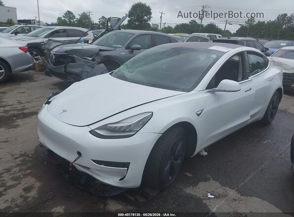 5YJ3E1EB1JF067076 2018 TESLA MODEL 3 White Front left