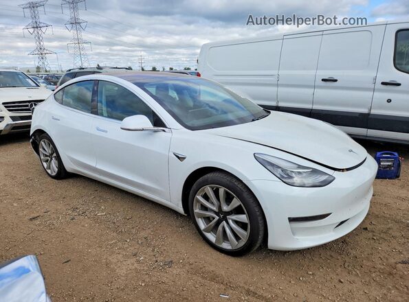 5YJ3E1EB1JF067658 2018 TESLA MODEL White Front right