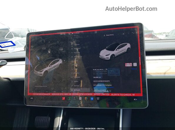 5YJ3E1EB1JF094875 2018 TESLA MODEL 3 White 