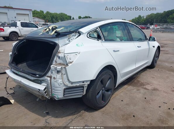 5YJ3E1EB1JF096965 2018 TESLA MODEL 3 White Trasero derecho