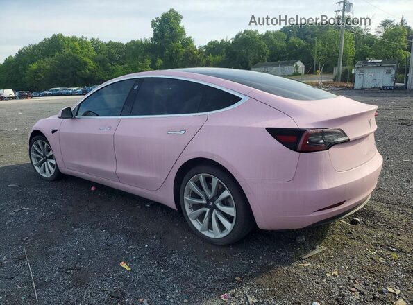 5YJ3E1EB1JF116549 2018 TESLA MODEL Pink 