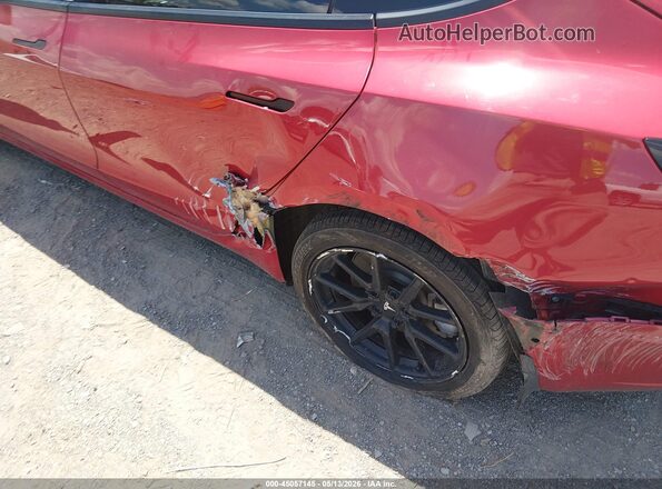 5YJ3E1EB1MF990050 2021 TESLA MODEL 3 Red Սարքավորումների վահանակի տեսք