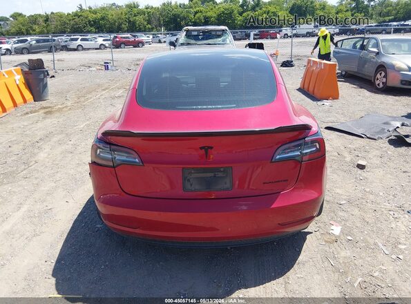 5YJ3E1EB1MF990050 2021 TESLA MODEL 3 Red 
