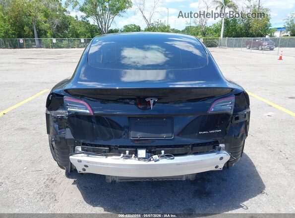 5YJ3E1EB1NF154188 2022 TESLA MODEL 3 Black Вид спереду