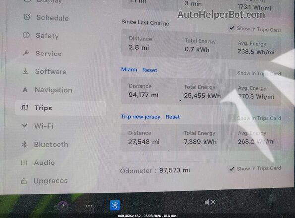 5YJ3E1EB1NF264464 2022 TESLA MODEL 3 Серый 