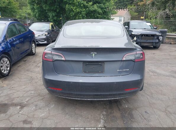 5YJ3E1EB1NF264464 2022 TESLA MODEL 3 Серый 