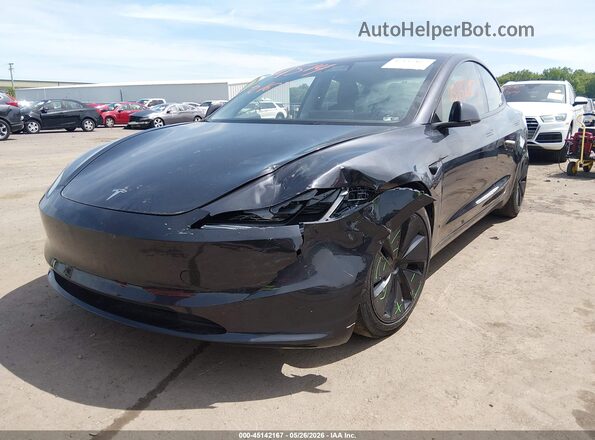 5YJ3E1EB1RF817247 2024 TESLA MODEL 3 Серый Вид спереди