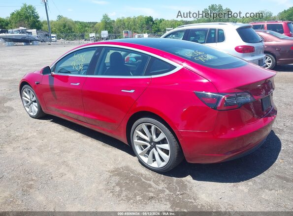 5YJ3E1EB2KF453832 2019 TESLA MODEL 3 Red Trasero izquierdo