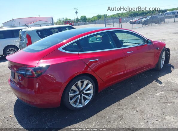 5YJ3E1EB2KF453832 2019 TESLA MODEL 3 Red Trasero derecho