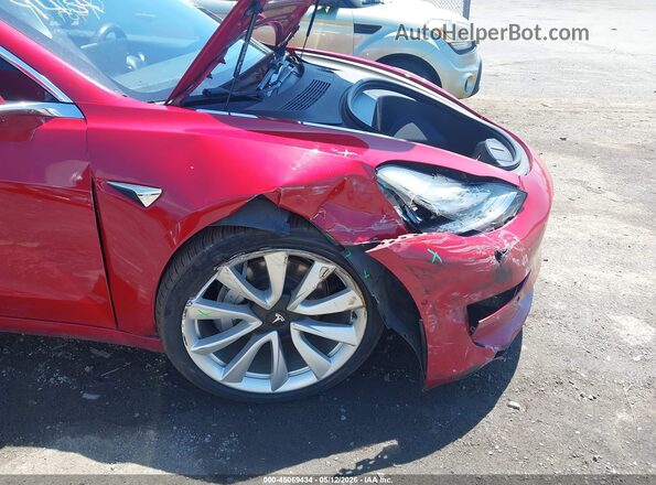 5YJ3E1EB2KF453832 2019 TESLA MODEL 3 Red 