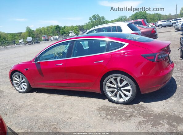 5YJ3E1EB2KF453832 2019 TESLA MODEL 3 Red Vista interior de 360 grados