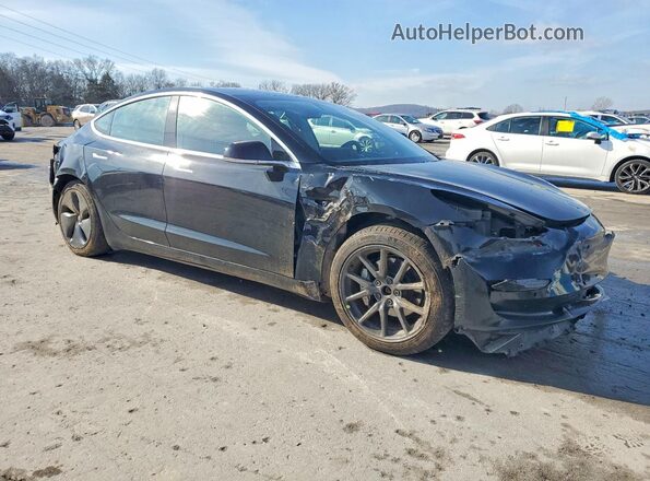 5YJ3E1EB2LF786839 2020 TESLA MODEL Black Delantero derecho