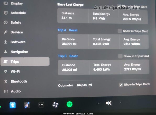 5YJ3E1EB2MF862514 2021 TESLA MODEL 3 Gray Widok tylnych siedzeń