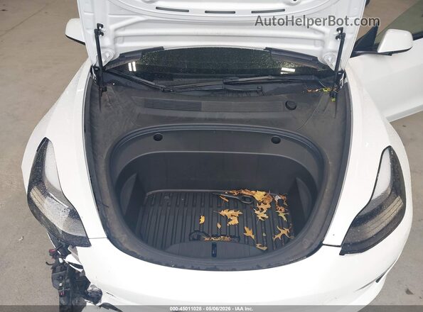 5YJ3E1EB2NF106571 2022 TESLA MODEL 3 White Rear view