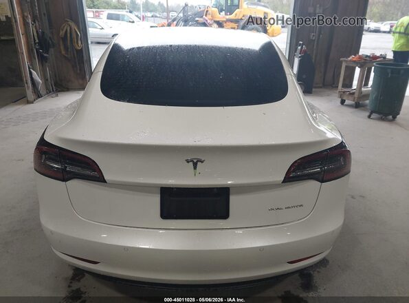 5YJ3E1EB2NF106571 2022 TESLA MODEL 3 White 