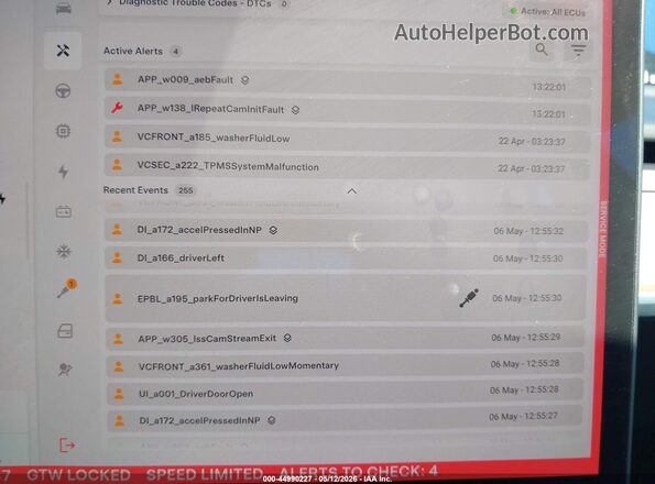 5YJ3E1EB2NF208047 2022 TESLA MODEL 3 Blue 