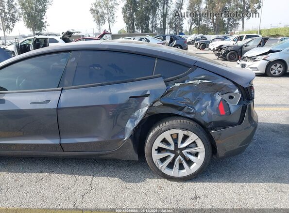 5YJ3E1EB2NF278762 2022 TESLA MODEL 3 Gray Vista frontal