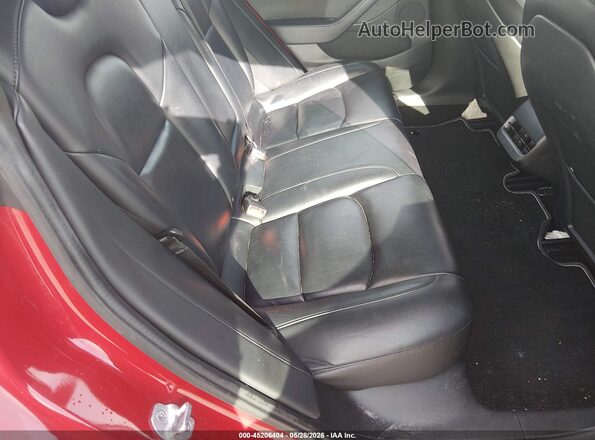 5YJ3E1EB2NF288319 2022 TESLA MODEL 3 Красный Вид наклейки с VIN-кодом