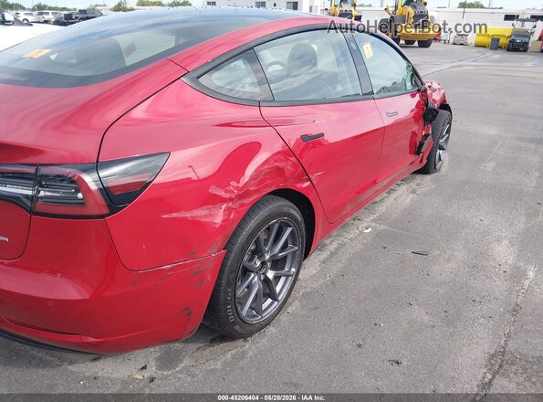 5YJ3E1EB2NF288319 2022 TESLA MODEL 3 Красный 
