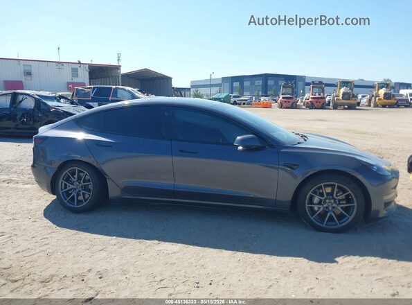 5YJ3E1EB2NF332951 2022 TESLA MODEL 3 Gray 