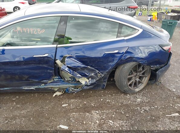 5YJ3E1EB3JF105083 2018 TESLA MODEL 3 Blue Вид спереду