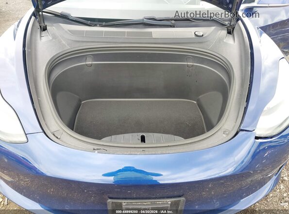 5YJ3E1EB3JF105083 2018 TESLA MODEL 3 Blue Вид ззаду