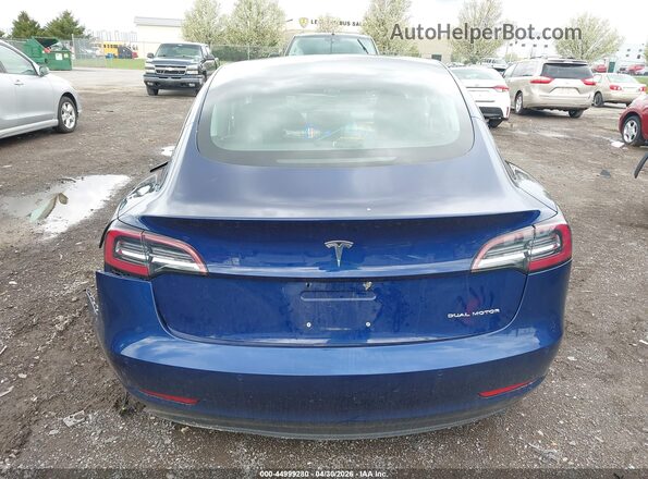 5YJ3E1EB3JF105083 2018 TESLA MODEL 3 Blue 