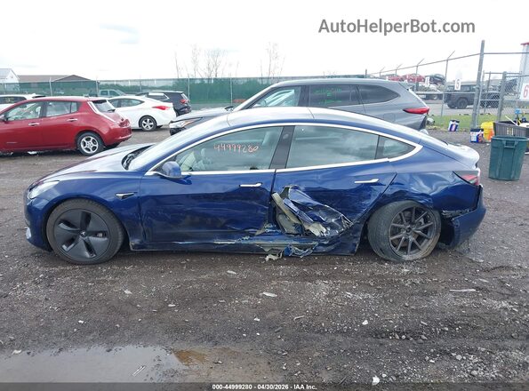 5YJ3E1EB3JF105083 2018 TESLA MODEL 3 Синий Панорамный вид салона 360°