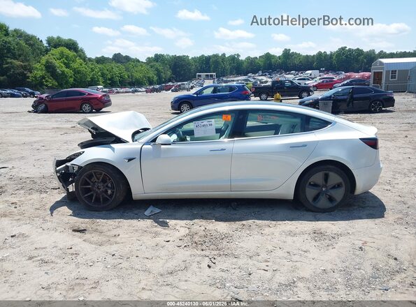 5YJ3E1EB3KF494714 2019 TESLA MODEL 3 White Սարքավորումների վահանակի տեսք
