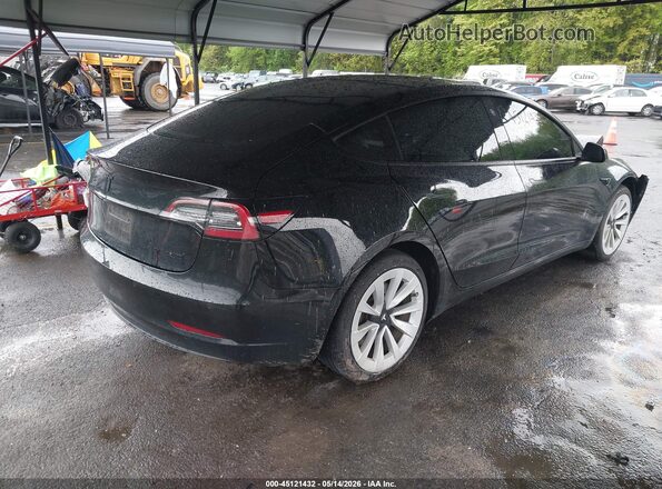 5YJ3E1EB3MF053538 2021 TESLA MODEL 3 Black Tył prawy