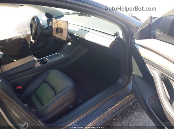5YJ3E1EB3NF168903 2022 TESLA MODEL 3 Gray Вид салону спереду