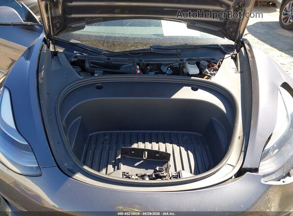 5YJ3E1EB3NF168903 2022 TESLA MODEL 3 Gray Вид ззаду