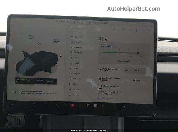 5YJ3E1EB3RF734533 2024 TESLA MODEL 3 Черный 