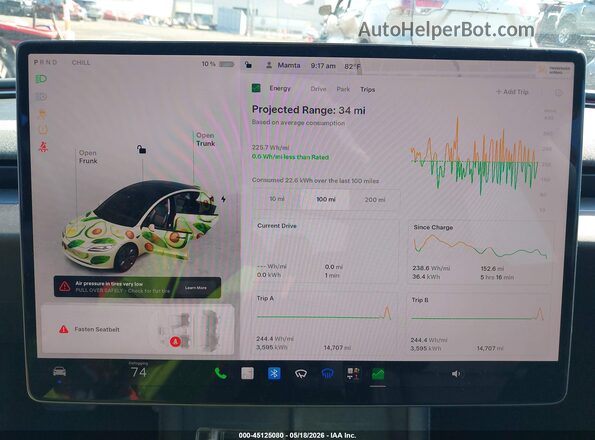 5YJ3E1EB3SF892022 2025 TESLA MODEL 3 Gray 