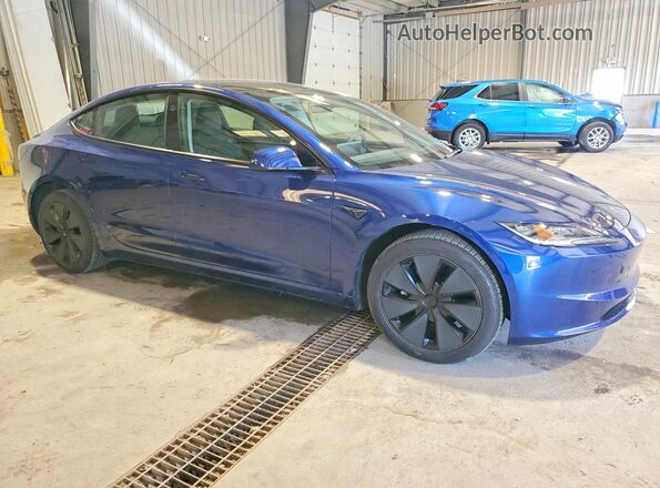 5YJ3E1EB3SF937203 2025 TESLA MODEL Blue 