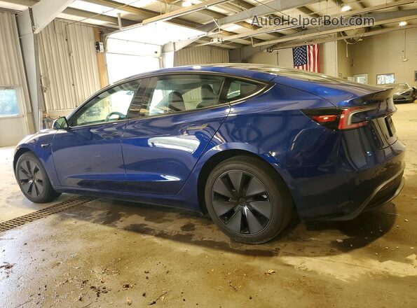 5YJ3E1EB3SF937203 2025 TESLA MODEL Blue 