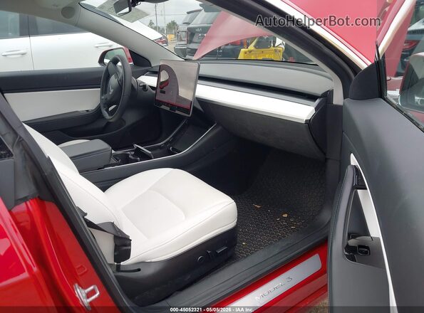 5YJ3E1EB4JF096345 2018 TESLA MODEL 3 Red 