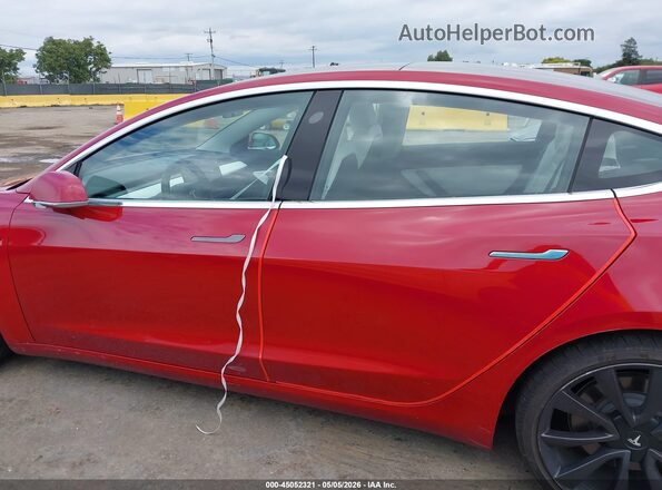 5YJ3E1EB4JF096345 2018 TESLA MODEL 3 Red 